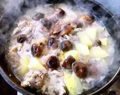 Make Chicken and fork stew step 7