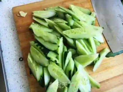 Make Cold cucumber step 1