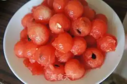 Make Sugar melon step 1