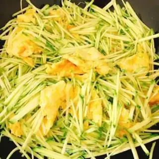 Make Pumpkin fried eggs step 4