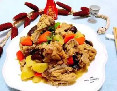 Make Chicken and fork stew step 13