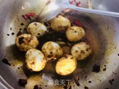 Make Spicy beer eggs step 4