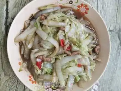 Make Big cabbage with meat step 7