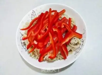 Make Paprika with golden mushrooms step 7