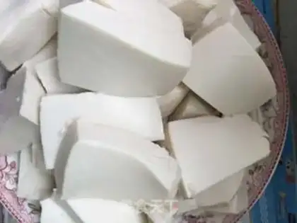 Make Snow gravy tofu step 1