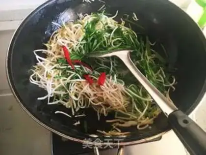 Make Green bean sprouts step 6