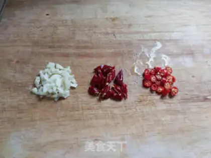 Make Five bouquets of meat step 2
