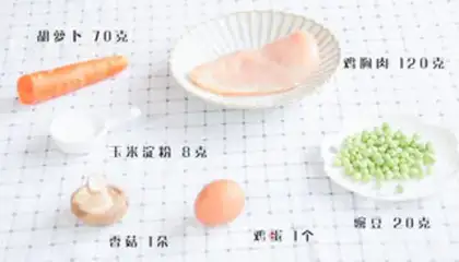 Make Chicken lunch step 1
