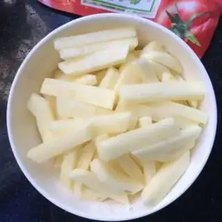 Make French fries step 1