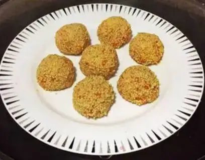 Make Tofu shrimp nutball step 4