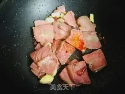 Make Pepper beef step 4