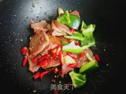 Make Pepper beef step 5