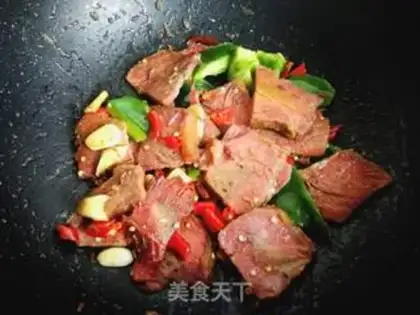 Make Pepper beef step 6