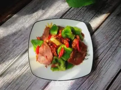 Make Pepper beef step 7