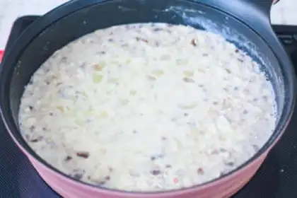 Make Creamless short mushroom soup step 4