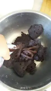 Make Black bean cocoons step 5