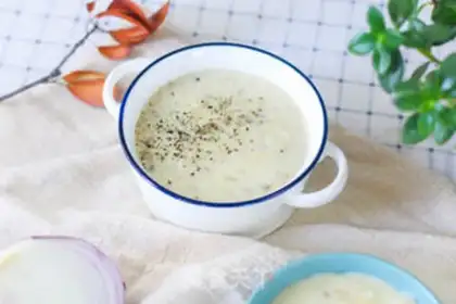 Make Creamless short mushroom soup step 6