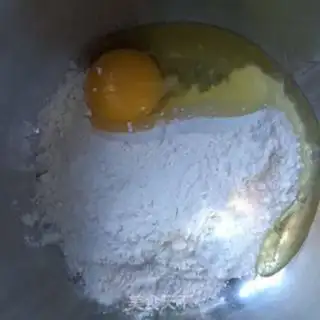 Make Eggs and potatoes step 1