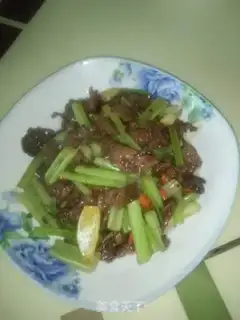 Make Celery beef step 7