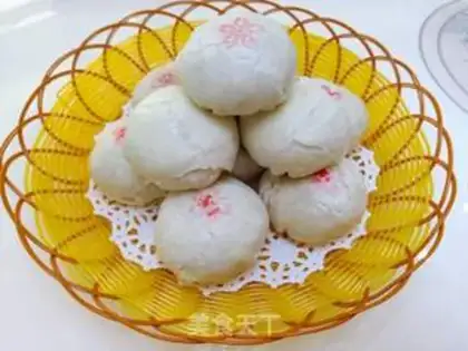 Make Sioux moon cakes - fresh meat step 20