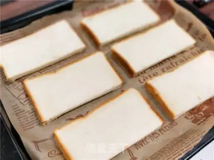 Make Open eel sandwich step 3