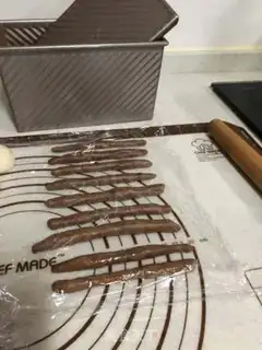 Make Chinese leopard toast step 5