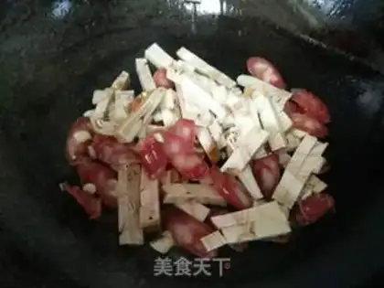 Make Paprika sausages step 6