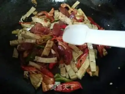 Make Paprika sausages step 8