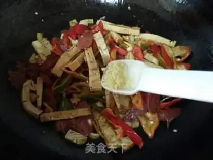 Make Paprika sausages step 9