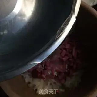 Make Purple potato silver congee step 4