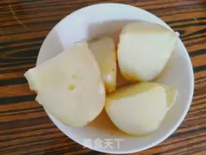 Make The ham orchid bowl step 1