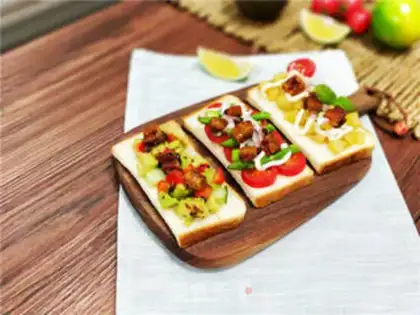 Make Open eel sandwich step 12