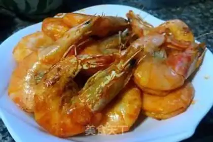 Make Garlic tomato shrimp step 5