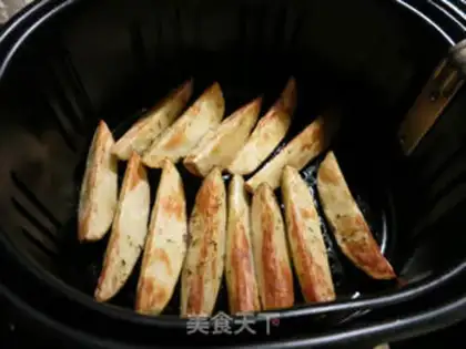 Make Air-cooked vanilla potatoes step 4