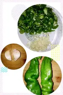 Make Spicy garlic beans step 1