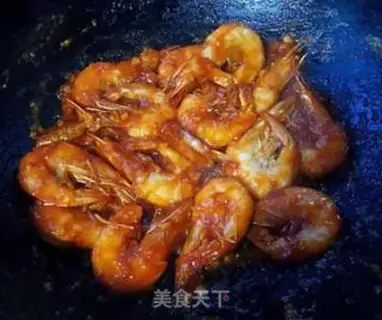 Make Garlic tomato shrimp step 9