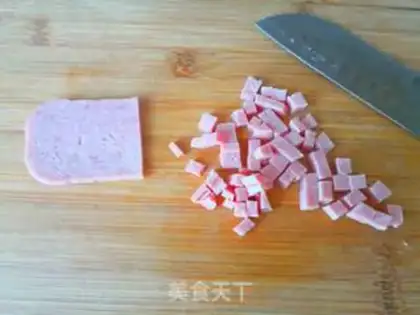 Make The ham orchid bowl step 5