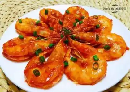 Make Garlic tomato shrimp step 10