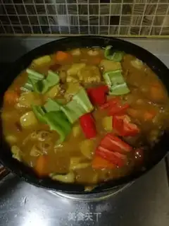 Make Curry chicken wings step 5