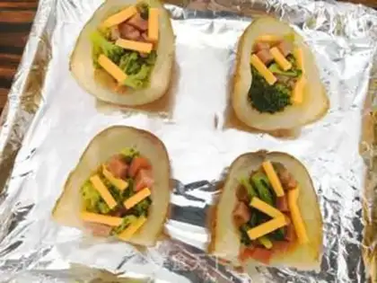 Make The ham orchid bowl step 9