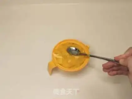 Make Orange eggs step 2