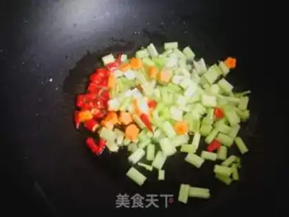 Make Mets, celery, scissors step 2