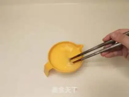 Make Orange eggs step 3
