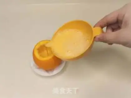 Make Orange eggs step 4
