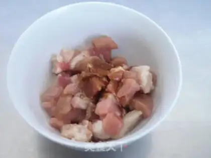 Make Scrambled latte noodles step 1
