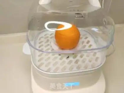 Make Orange eggs step 5