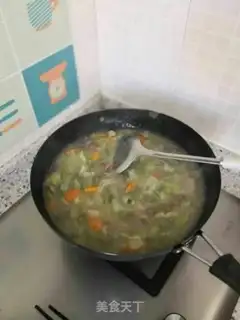 Make Sian meatball spicy soup step 23