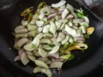 Make Chili fried lentils step 4