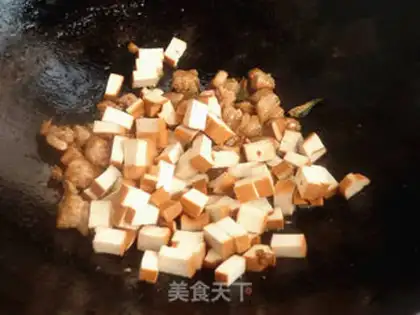 Make Scrambled latte noodles step 4