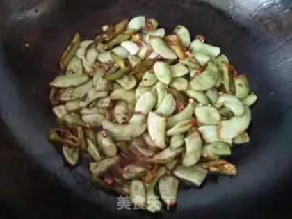 Make Chili fried lentils step 6